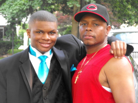 My sons prom  nite