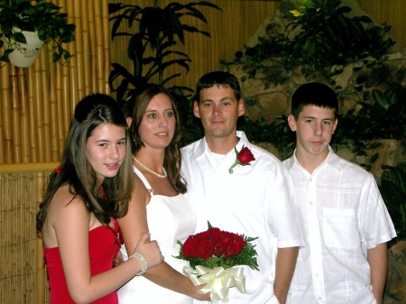 Daughter Kim & her family
