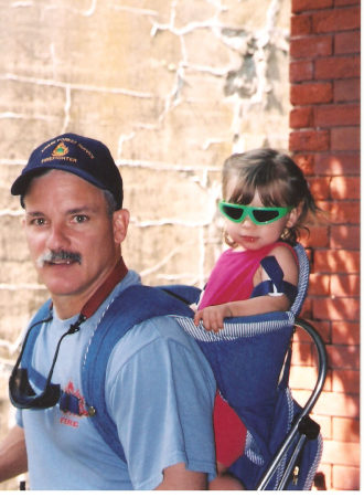 Olivia and me at Ft. Delaware