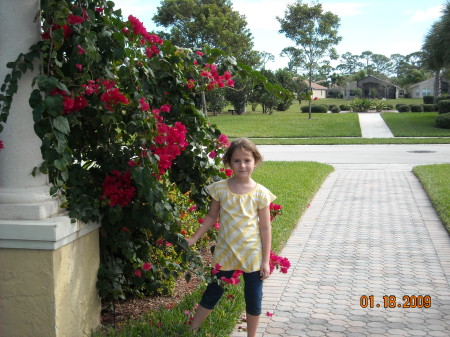 My Niece Sarah in Florida