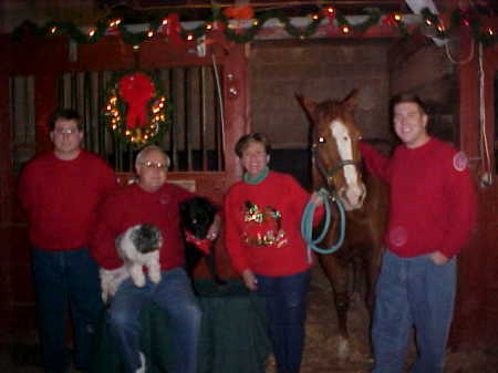 Christmas pictures with my Family