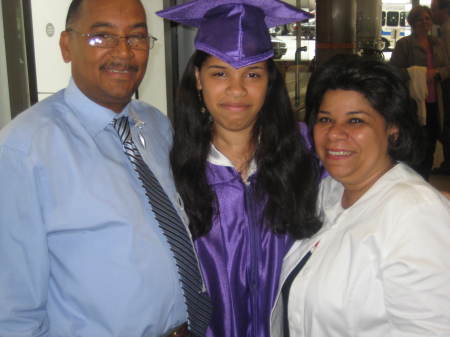 lisette's 8th grade graduation