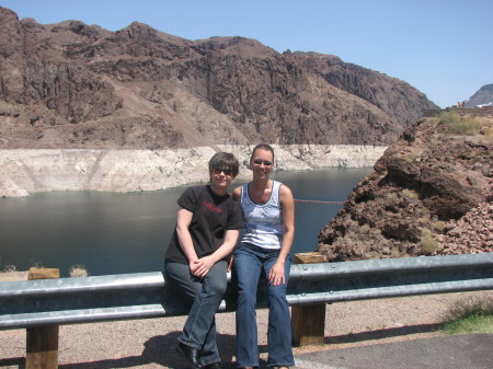 Brenda (Pivik) Fricke & I at Hoover Dam - '08