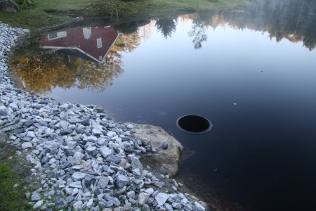 Our House Relected in the Pond