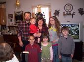 Ken & Wilma with all 5 grandkids