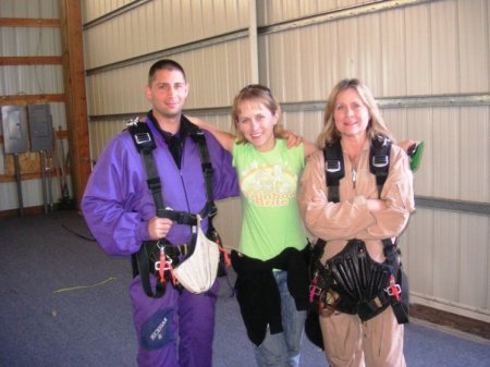 Three Skydivers...