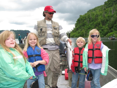 Kids Salmon Fishing 2009