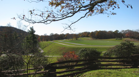 A highland meadow in the NC mountains