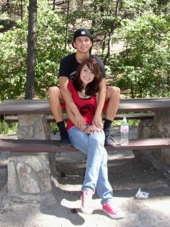 Ryan & His Girl - Mt. Lemon - Sept. 2009