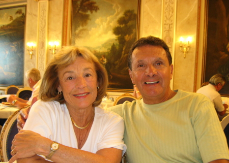 Linda and I at Lake Como, Italy September 2007