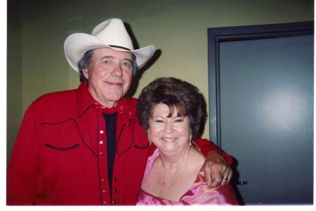 Backstage with Bobby Bare/ Concert July, 2005