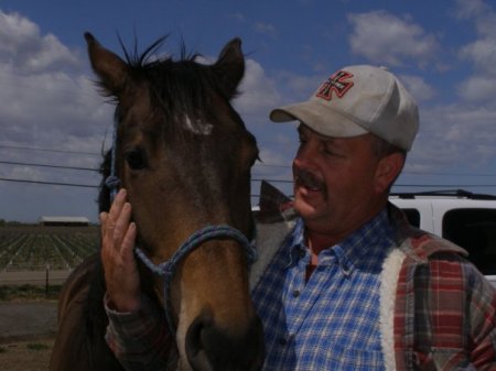Me and my horse Jack 3-11-09