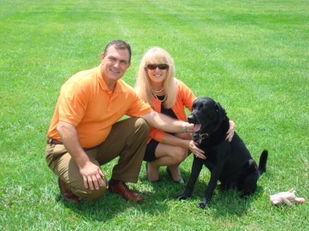 Todd with Nancy and Fincher in July 2009