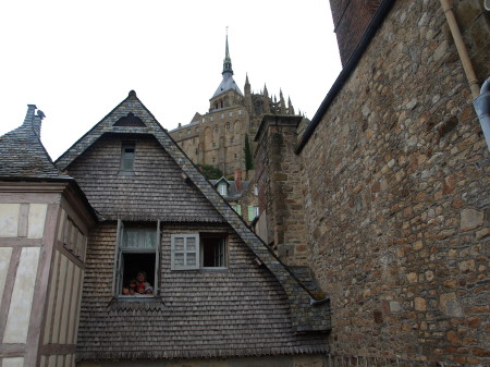 our room on Mont St Michel 8/09