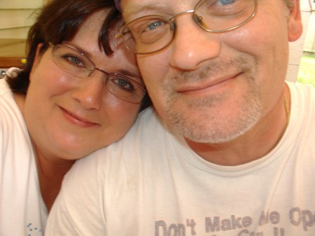Me and my hubby, Steve