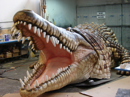 Animatronic Crocodile