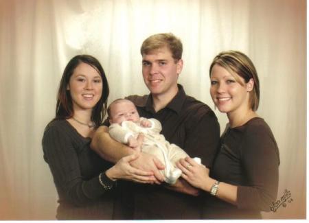 Krysten, Brock, Brittney & 'lil man Mason