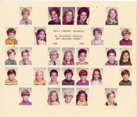 Holy Cross 1st grade 1972 - 1973