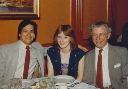 Jerry, My wife Jane and my Dad 1983