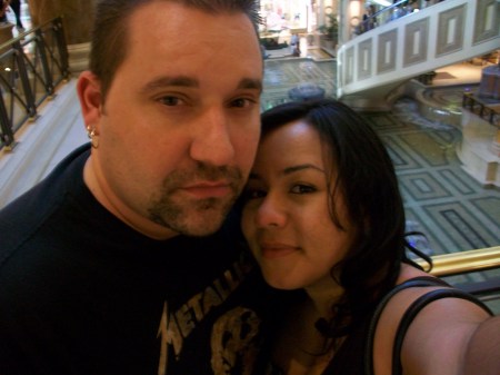 My Girlfriend, Dafnee and I in Vegas