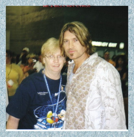 Me and Billy Ray Cyrus