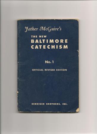 3rd grade Catechism for school year 1956-1957