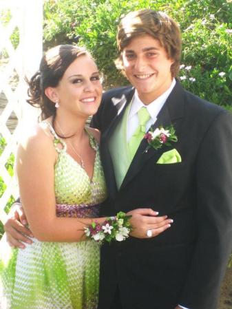 Forrest and Megan (girlfriend) Senior Prom