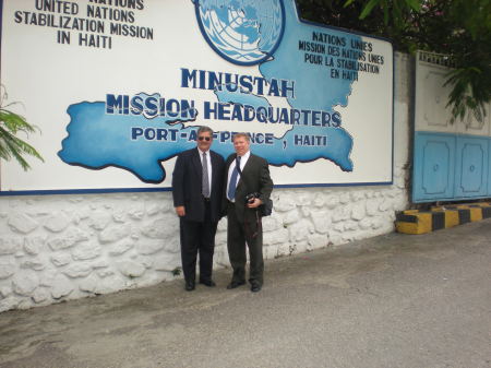 UN headquarters Port au Prince
