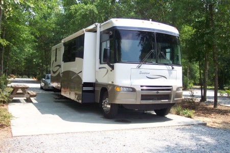 our RV for camping