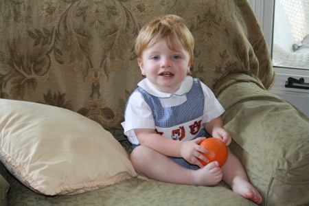 grandson Brody, 15 months