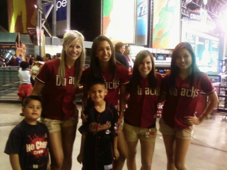 rob and jojo with their dback girls
