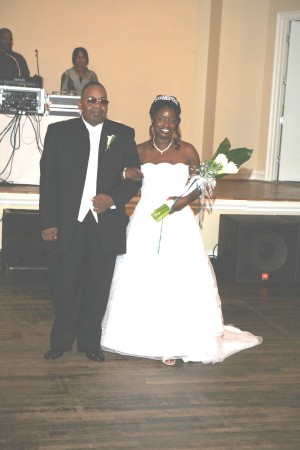 OG walking my Babygirl down the isle n '07