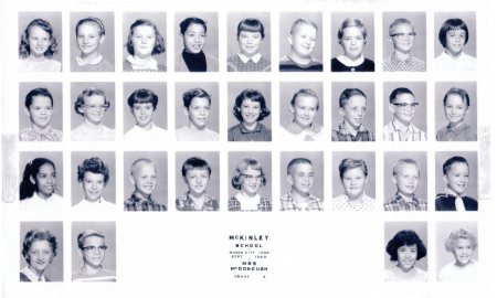 McKinley 1960 Mrs McDonough 4th grade