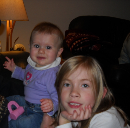 New granddaughter, Chloe & Kylie