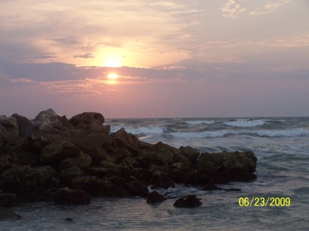 Sunset at Clearwater Beach