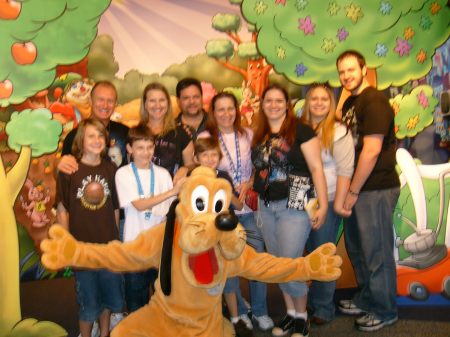 Family at Disney World 2007
