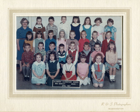 Mrs. Barkeley's First Grade Class, '66-'67