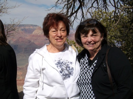 Joan and I at the Grand Canyon