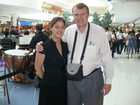 Trang and me- in Manila, Philippines