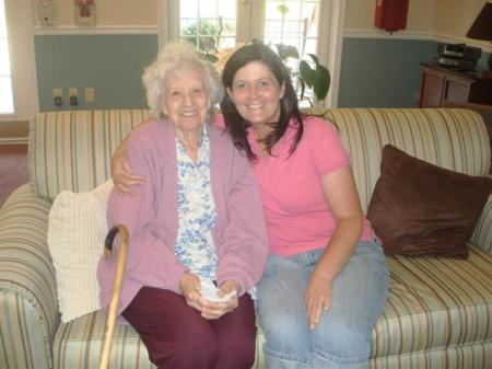 Grandma B. and me