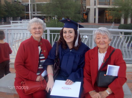 Daughter Kendra with her 2 Grandmothers