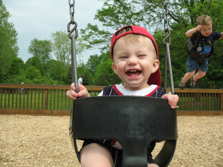 1st swing ride!