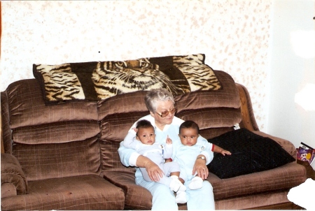 Grandma and the twins