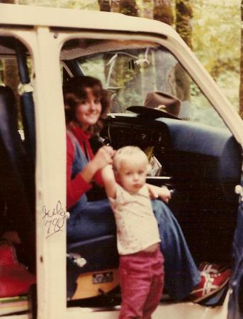 Kathy With Nephew Joey 1978