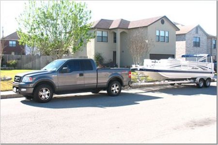 Truck, Boat and House