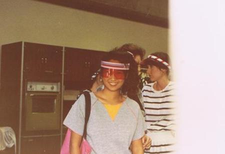 Fashion show at West Valley college in 1983.