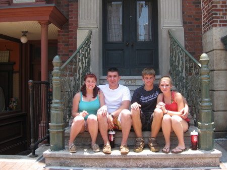 Holly, Garry, Pete and Caitlin