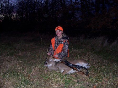 Ivy's first deer (it was awesome)