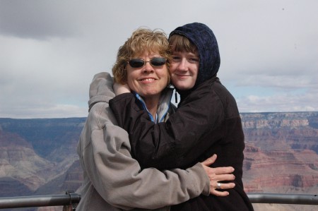 Jake and Sylvia - Grand Canyon 2009