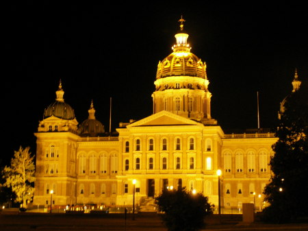 Capitol at night